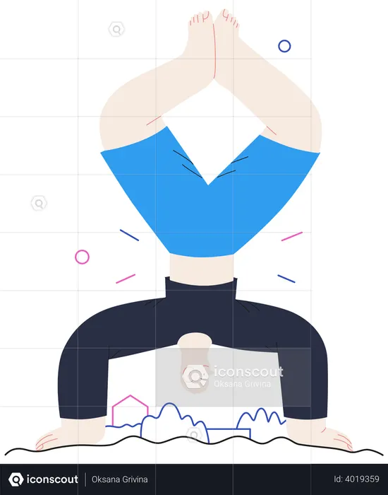 Homem dançando  Ilustração