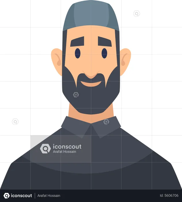 Homme islamique  Illustration