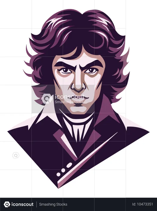 Homme rock star  Illustration