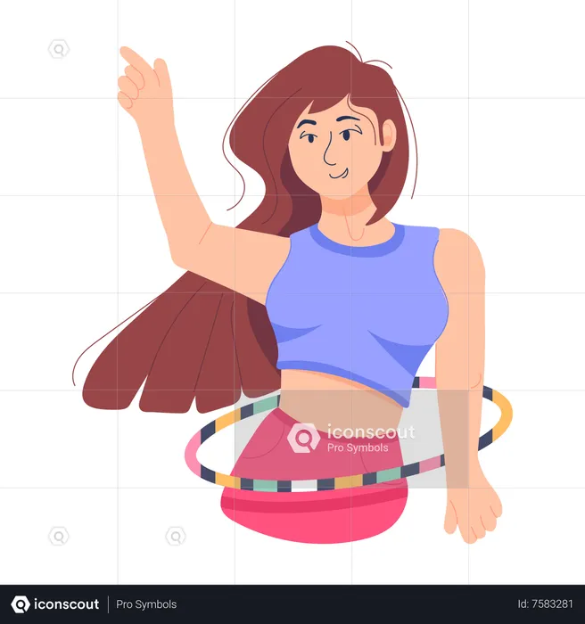 Hoop Dancing  Illustration