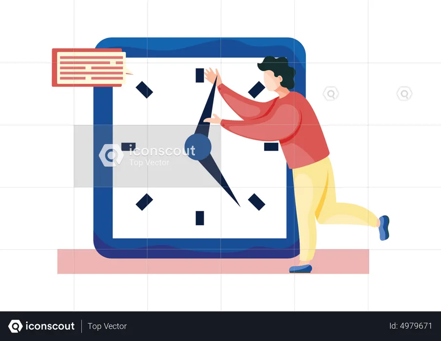Horario de estudio  Ilustración