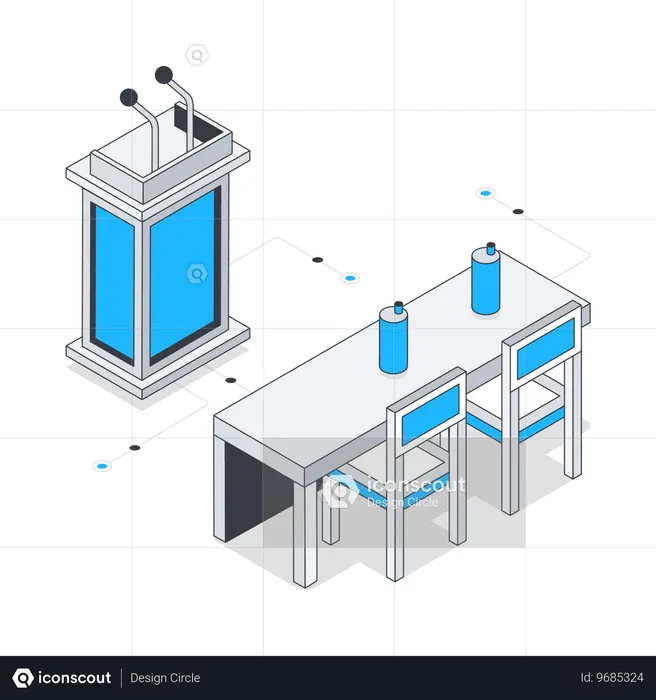 Hörsaal  Illustration