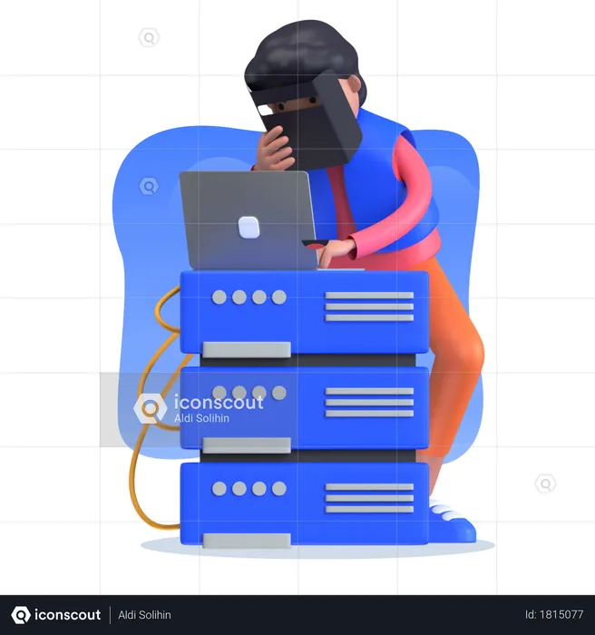 Host server  Illustration