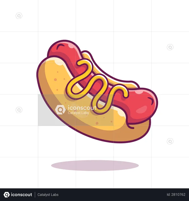 Hot-dog  Illustration