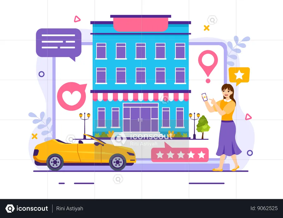 Hotel Reviews  Illustration