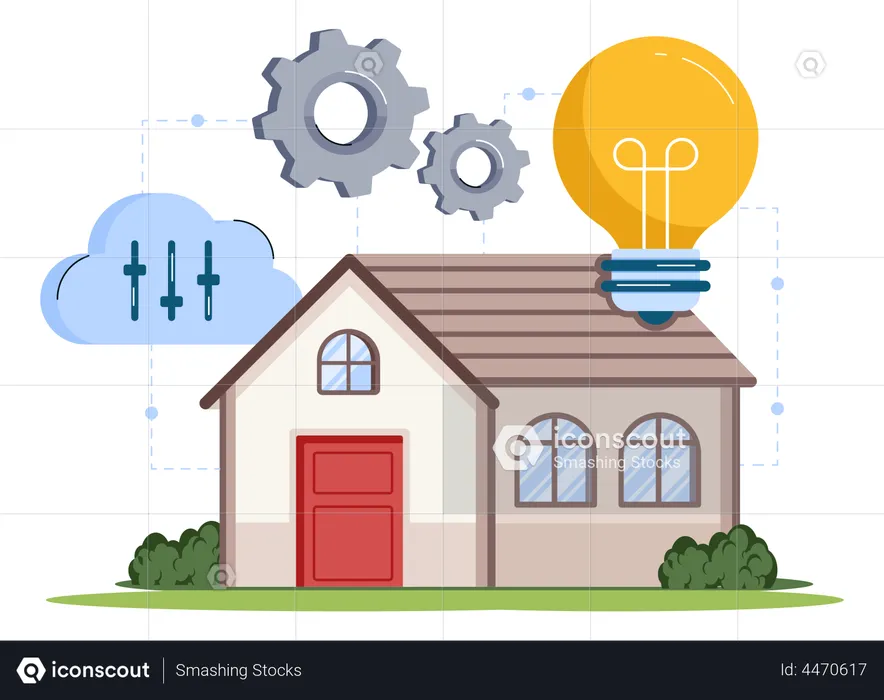 House Innovation  Illustration