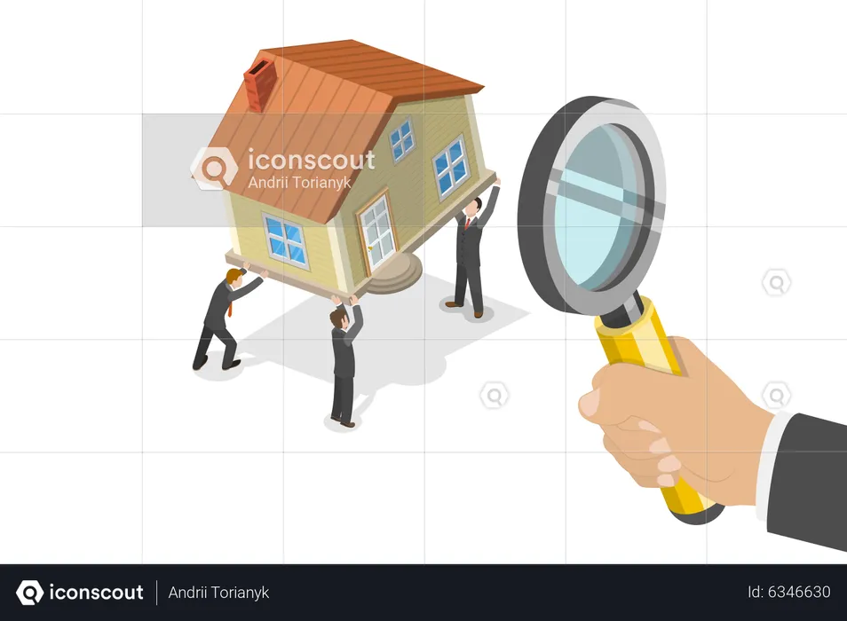 House Inspection  Illustration