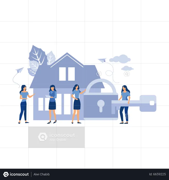 House purchase  Illustration