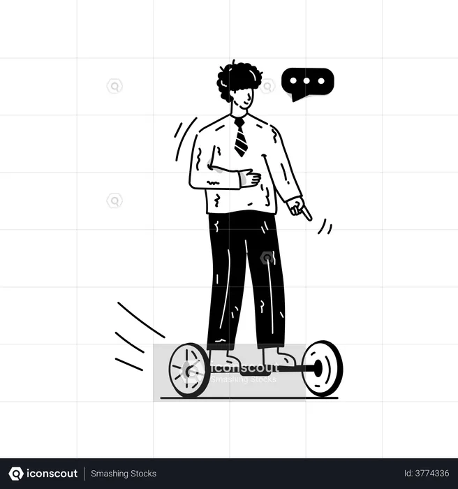 Hoverboard  Illustration