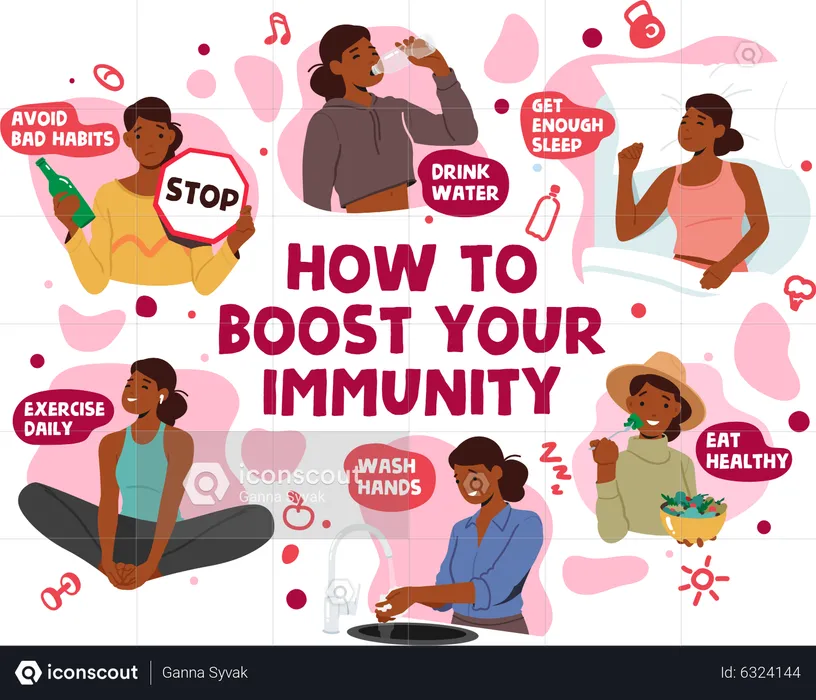How to Boost Immunity  Illustration