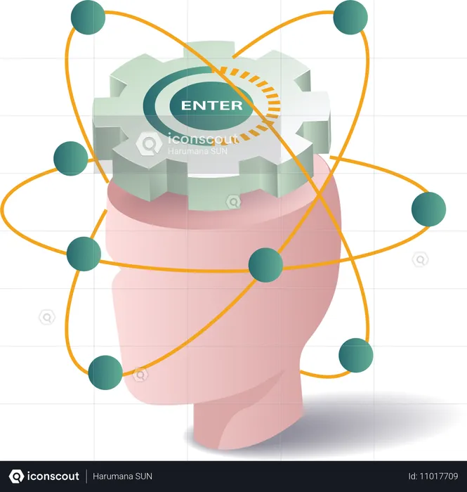 Human science education  Illustration