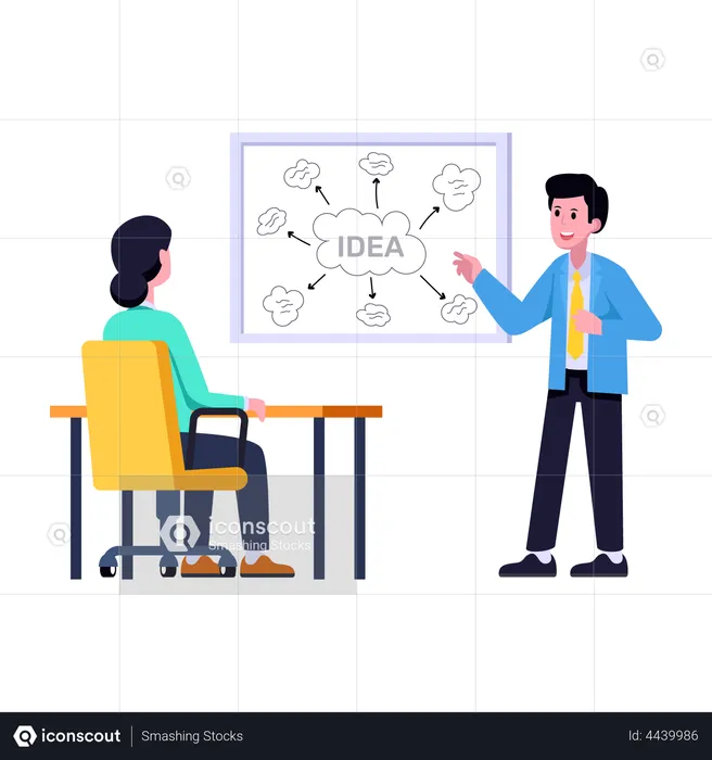 Idea Presentation  Illustration
