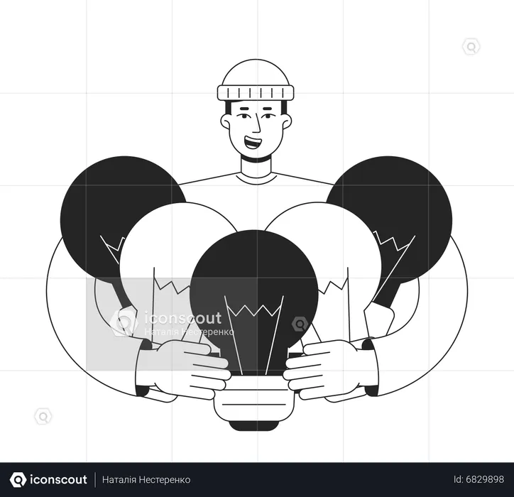 Ideas for startup  Illustration