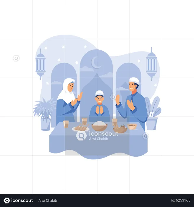 Iftar manger  Illustration