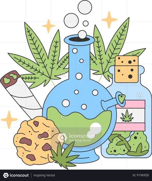 Illegal Drugs  Illustration