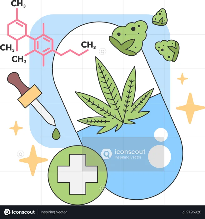 Illegal Drugs  Illustration