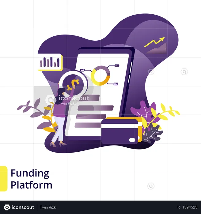 Illustration Funding Platform  Illustration