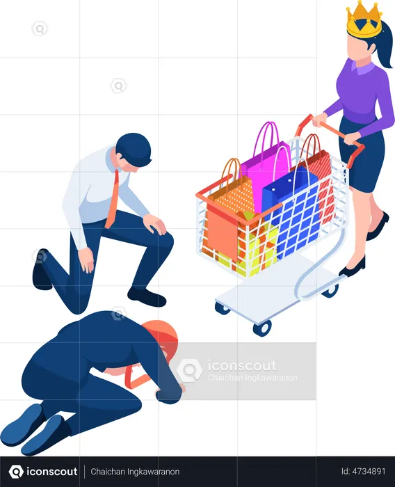 Importance Of Customers  Illustration