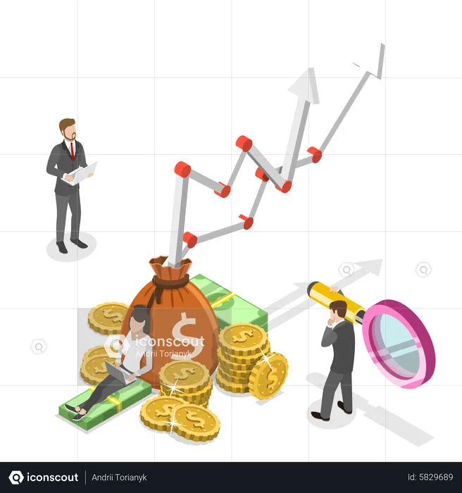 Income increase strategy  Illustration
