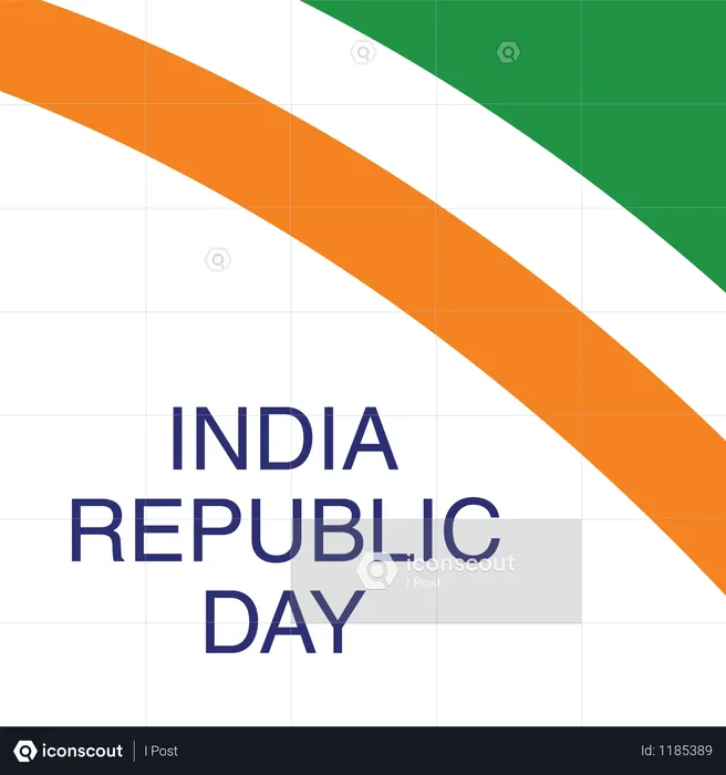 Indian Republic Day Concept  Illustration