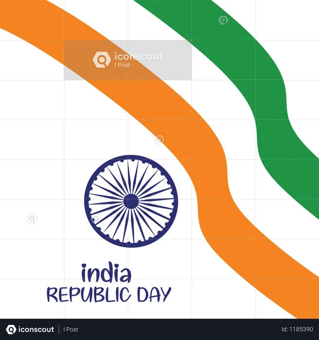 Indian Republic Day Concept Illustration - Free Download Illustrations ...