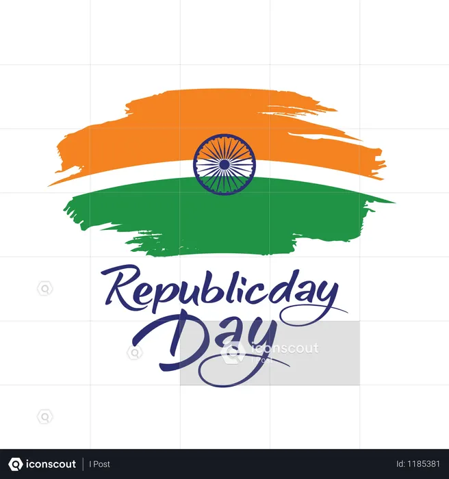 Indian Republic Day Concept  Illustration
