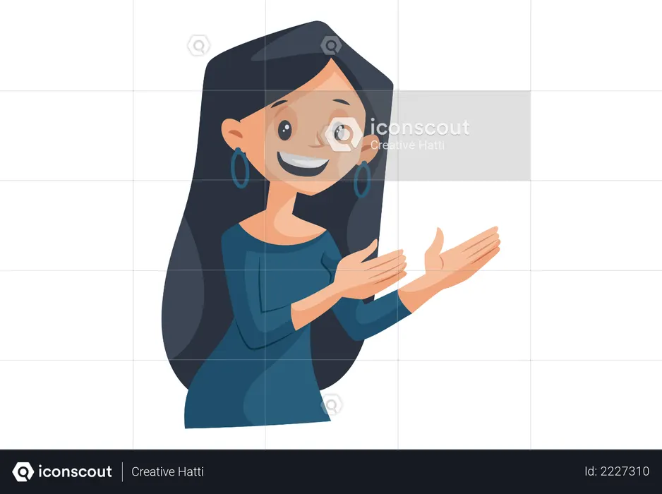 Best Premium Indian Woman learning garba Illustration download in PNG & Vector format Best Premium Indian Woman learning garba Illustration download in PNG & Vector format