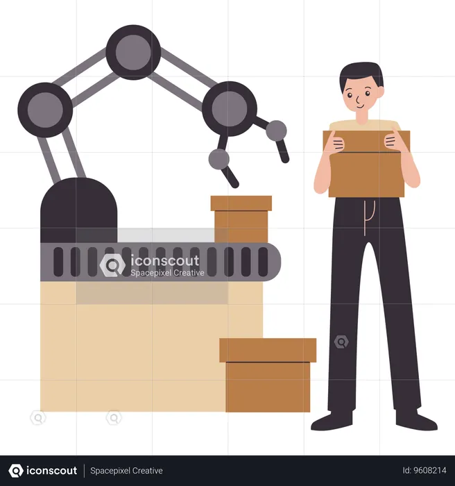 Industrial Automation  Illustration