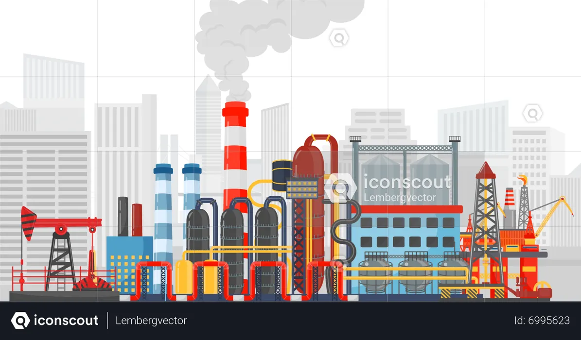 Industrie  Illustration