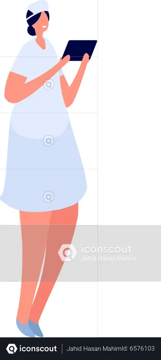 Infirmière  Illustration