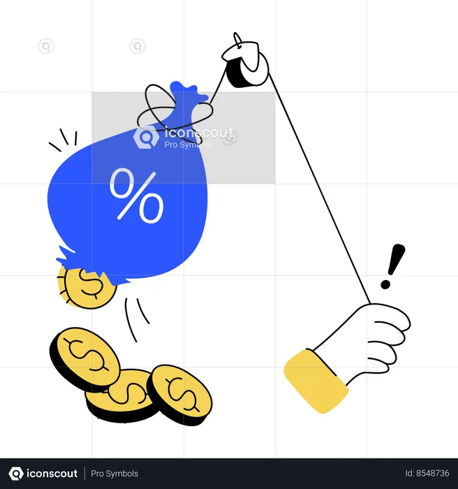 Inflación del dinero  Ilustración