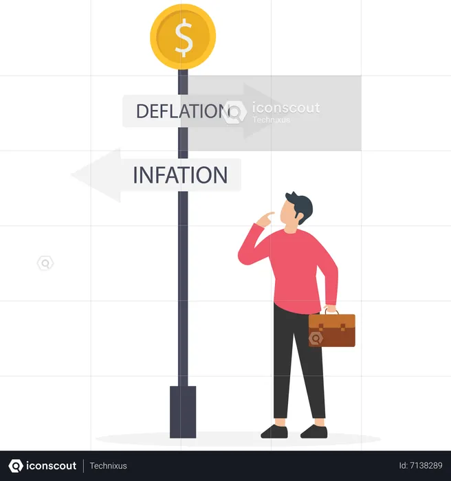 Inflation and deflation  Illustration