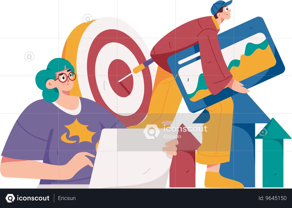 Influencer Marketing  Illustration