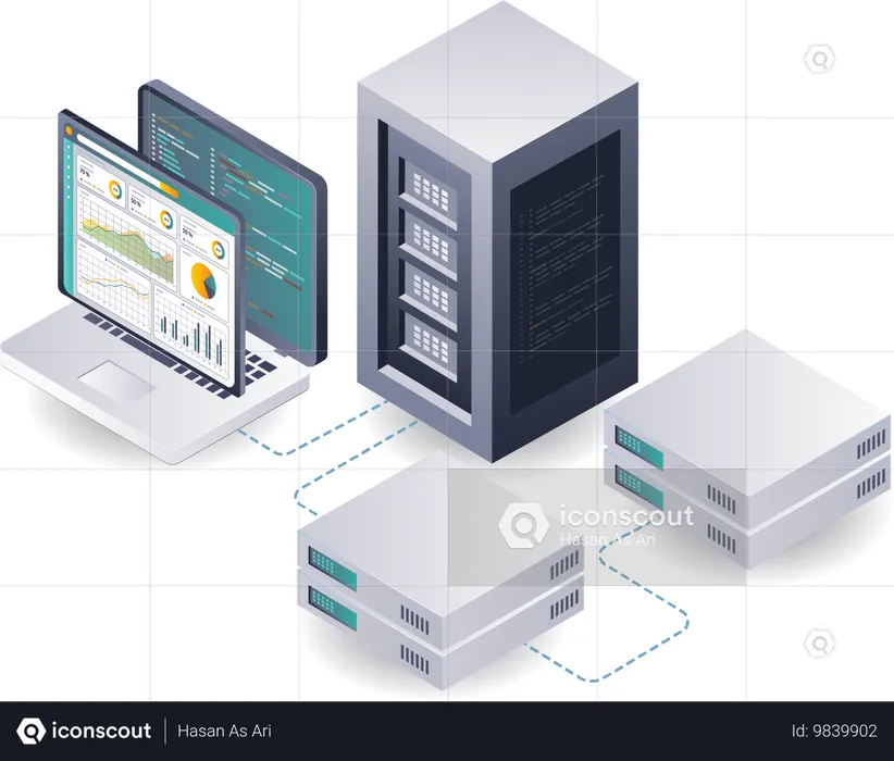 Informations analytiques sur les données du serveur  Illustration