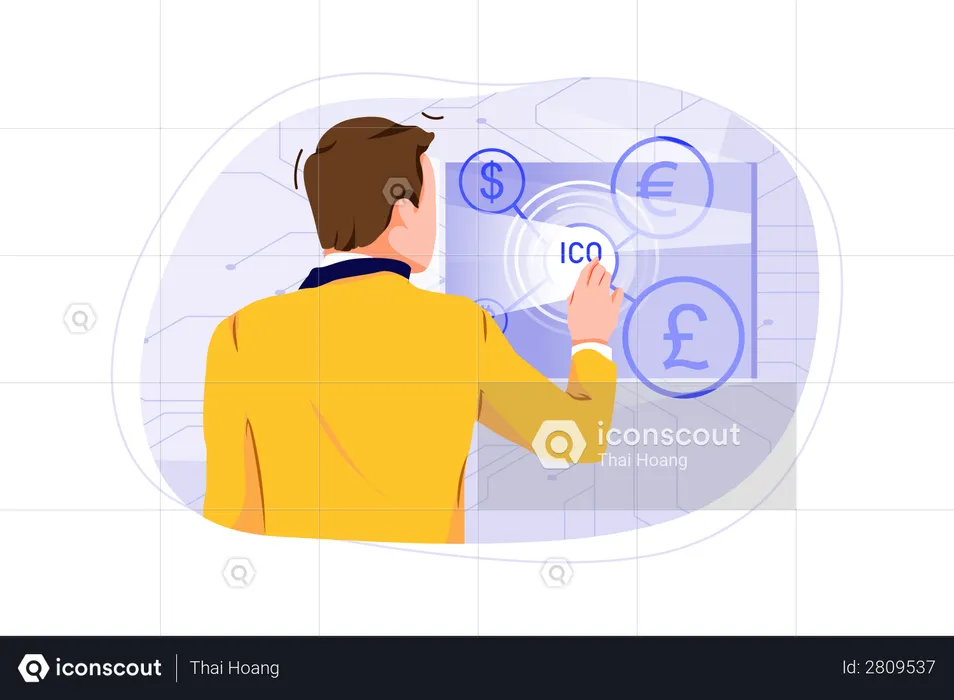 Initial coin offering  Illustration
