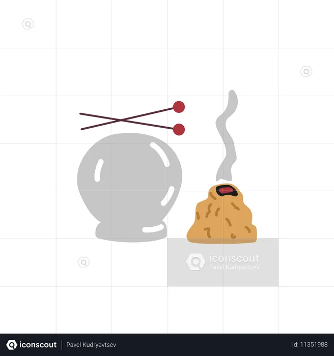 Instrumente für Mesotherapie und Akupunktur  Illustration