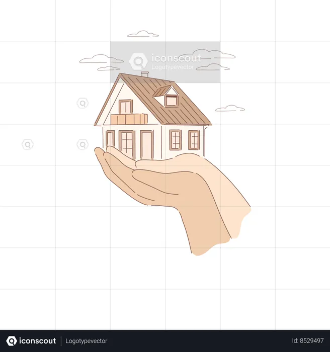 Insurance On Real Estate  Illustration
