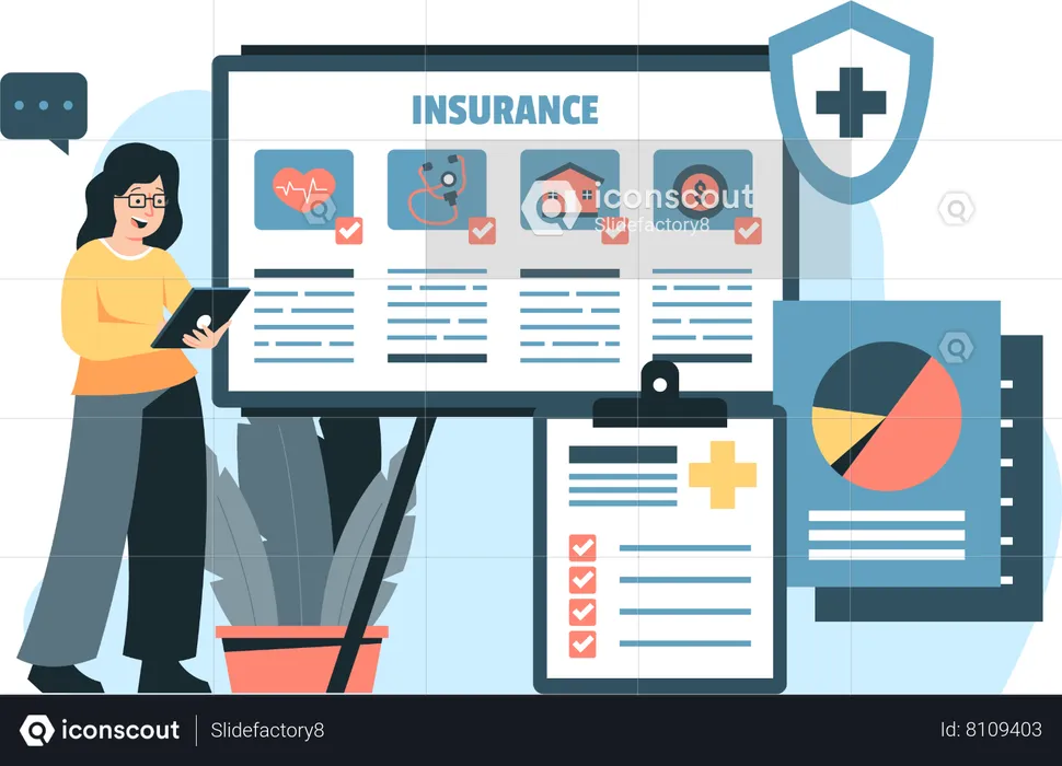 Insurance Planner  Illustration