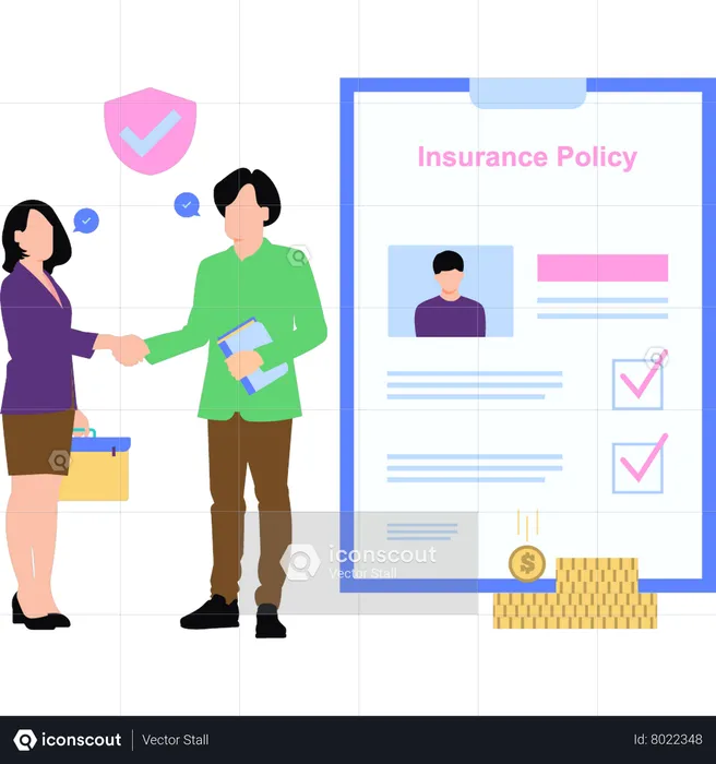 Insurance policy  Illustration