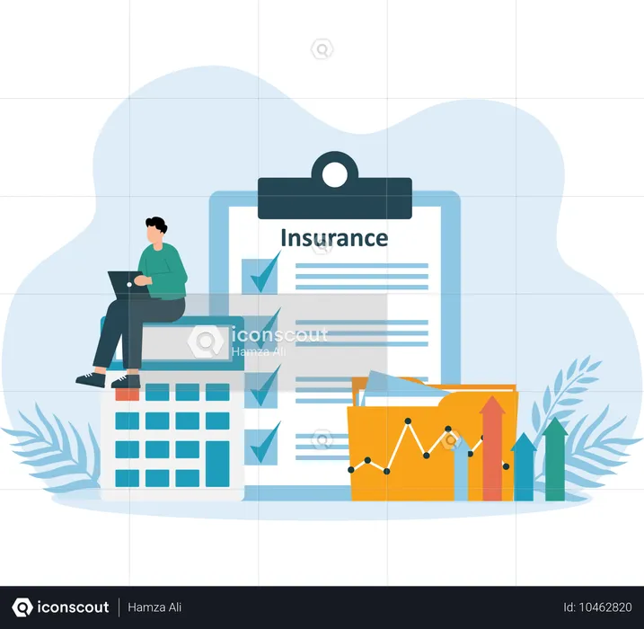 Insurance Report  Illustration