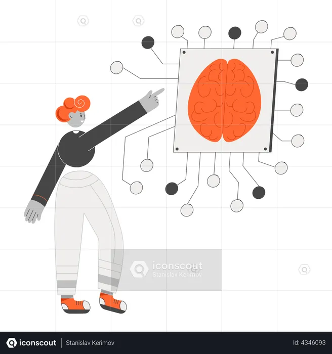 Inteligencia artificial  Ilustración