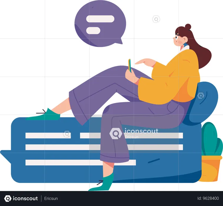 Interação baseada na web  Ilustração