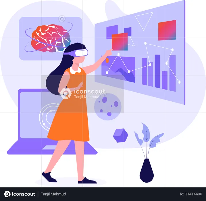 Interactive Communication Using Vr  Illustration