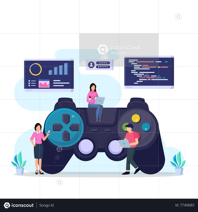 Interactive Entertainment  Illustration