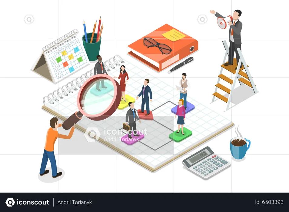 Internal Recruitmenthuman Resource Management  Illustration