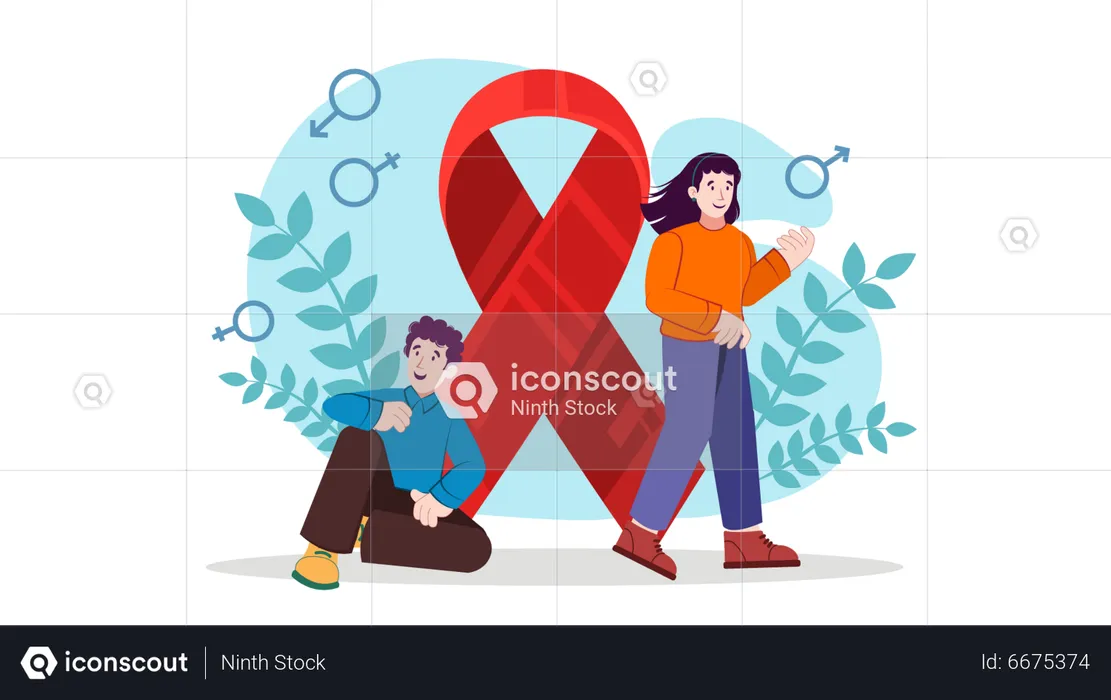 International Aids Day  Illustration