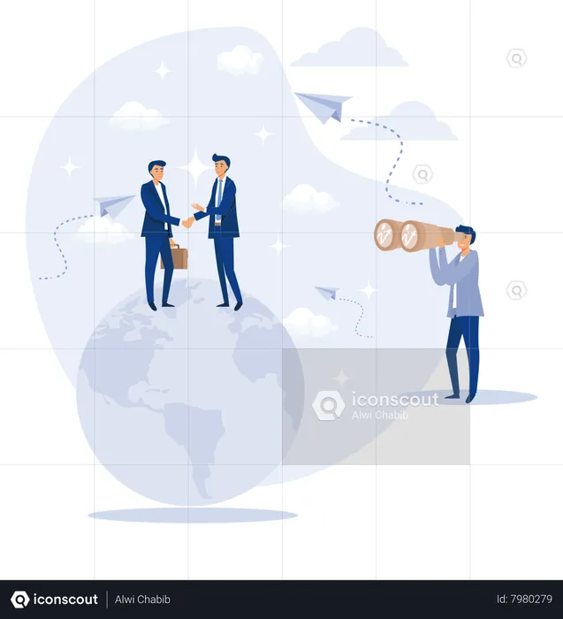 International Business  Illustration