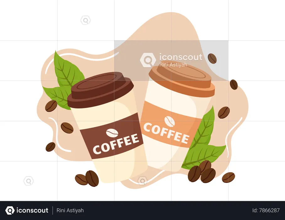 International Coffee Day  Illustration