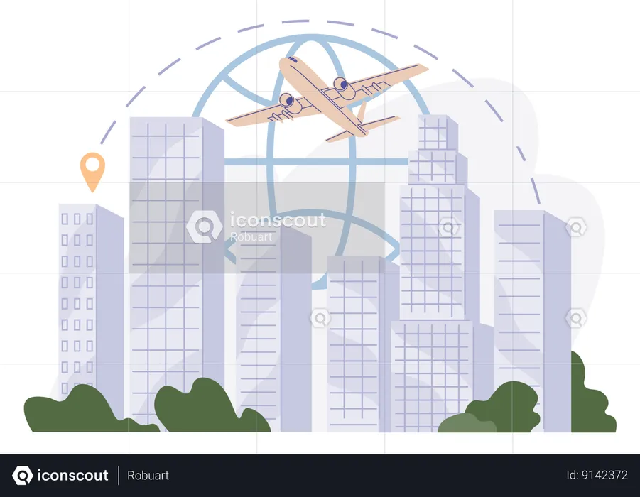 International logistic  Illustration