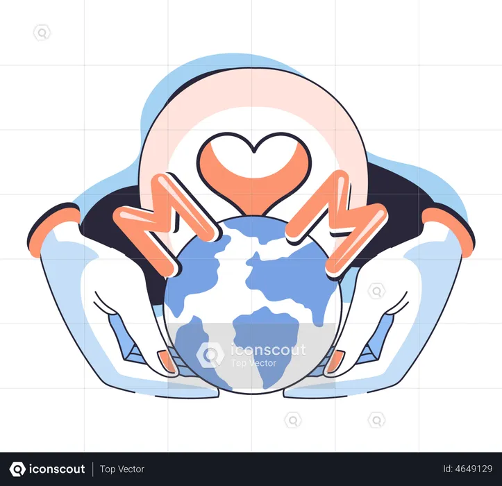International Mother Earth Day  Illustration